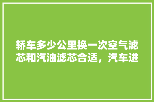轿车多少公里换一次空气滤芯和汽油滤芯合适，汽车进气格保养多久一次好。  第1张 轿车多少公里换一次空气滤芯和汽油滤芯合适，汽车进气格保养多久一次好。 二手车